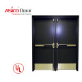 ASICO UL Listed Fire Rated Double Leaf Swing Hotel Doors For Commercial